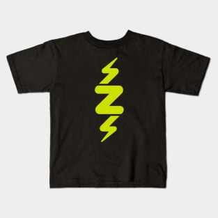 Letter Z Striking Power Bolt Lightning Bolt Kids T-Shirt